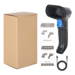 Datalogic QuickScan QD2590-BK 2D Imager Handheld Barcode Scanner USB/RS232 Kit