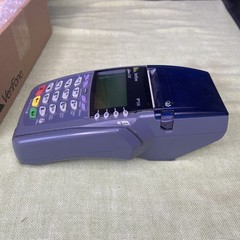 VeriFone Omni 3730 LE VX510 Credit Card Terminal Receipt Printer w PSU Cables