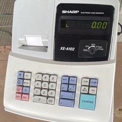 Sharp XE-A102 Wired Electronic Cash Register Lockable Cash Coin Tray – No Keys