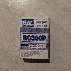 Star Micronics RC300P Ribbon Cassette Purple Sp300 Mp300 300 Sp Mp Rc P