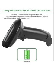 NETUM Bluetooth Barcode Scanner, Compatible with 2.4G Wireless & Bluetooth Funct