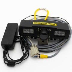 Cognex DM303X 821-0095-3R E Barcode Scanner w/ ODDM-302-WHI + Cables