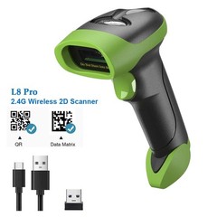 2D Barcode Scanner QR PDF417 POS USB Auto Scan Bluetooth Wireless