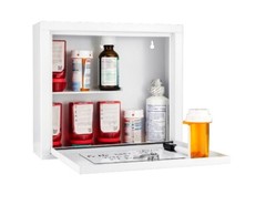 Barska Compact Medical Wall mounting Cabinet CB12820