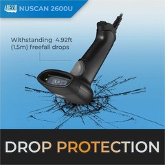 Adesso NuScan 2600U – Handheld 2D Barcode Scanner