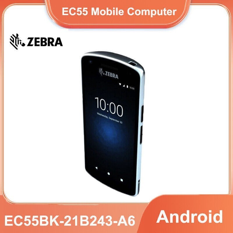 New Zebra EC55BK-21B243-A6 GMS SE4100 Android 4GB/64GB Mobile Computer w Battery
