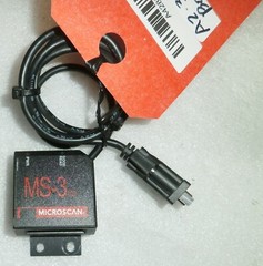 MICROSCAN MS-3 Laser Barcode Scanner Good Function as pictures