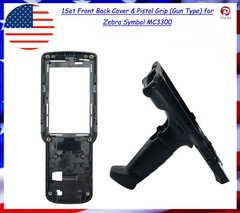 1Set Front Back Cover & Pistol Grip (Gun Type) for Zebra Symbol MC3300