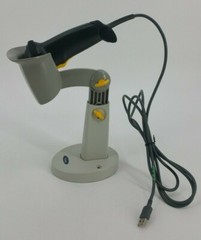 Symbol LS2208 Handheld Barcode Scanner LS2208-SR20007R-UR w/ Stand & USB Cable