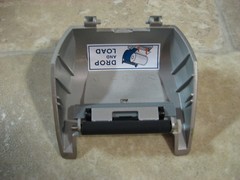 First Data FD130 / FD130Duo / FD150 Paper cover roller and gear / assembly