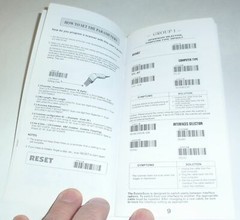 ID TECH EconoScan User&rsquo;s Manual 80042504-001 Setup and configuration barcodes.