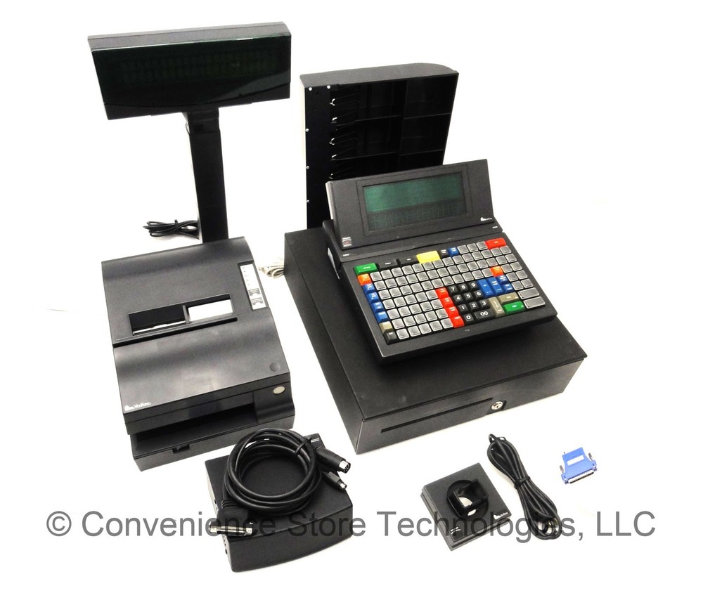 VeriFone Ruby CPU4 CPU 4 120-Key POS Point of Sale System P040-03-430 w/TM-U950