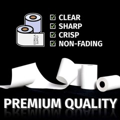 End of Roll Indicator 2-1/4 x 63 Thermal Paper Rolls