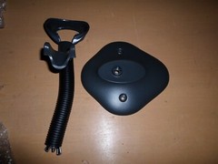 M112 Symbol – Open 20-61019-02R – Motorola Goose Neck Stand – Black