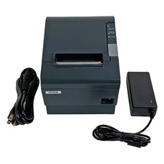 Epson TM-T88IV POS Compact Thermal Receipt Printer USB w/ Adapter FULLY TESTED