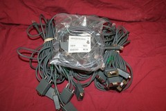 Lot of (15) Symbol CBA-R01-S07PAR Serial Cable RS232 DB9F TXD-P2 7&prime; GENUINE