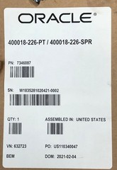 Micros ORACLE 400018-226-PT / 400018-226-SPR (7346087) Cash Drawer BRAND NEW