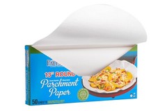 Reusable Non Stick Baking Paper Sheets Palisades 13&Prime; Precut Parchment, 50/2pk