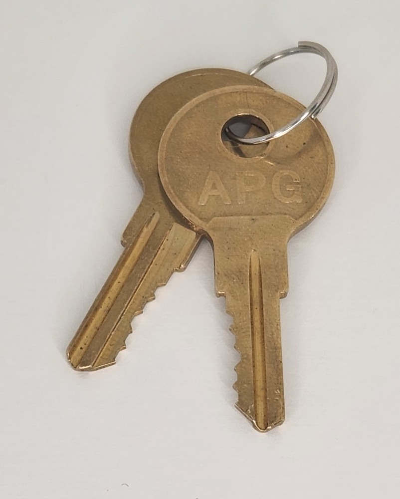 Apg Cash Drawer A2 Key Replacement Set Of Two Secure Spare Keys For POS