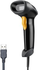 USB Wired 2D Barcode Reader Handheld CCD 1D QR Bar Code Reader Screen Scanner