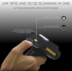 ✅Chainway SR160 Wireless Scanner | UHF RFID + 2D/1D/QR Barcode Reader (Both)!🔥⭐