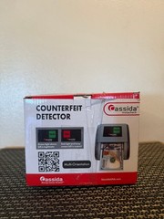 Cassida InstaCheck Counterfeit Detector IR MG UV Compact Money Checker READ DESC