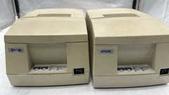 Epson TM-U325D POS Slip Receipt Printers M133A Lot Of 2