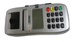 First Data FD100Ti Credit Card Terminal POS Machine Printer untested NO CHARGER