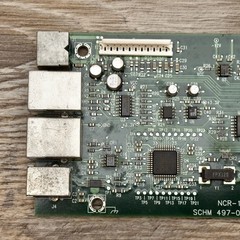 NCR Realscan POS 7875 Scanner Scale USB 232 IBM I/O Circuit Board Tested