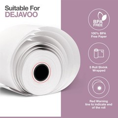 Thermal Paper Rolls Fits Dejavoo Credit Card Machines BPA Free 30 Rolls