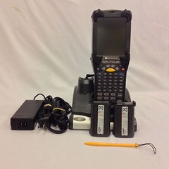 Symbol Motorola MC9090-GJ0HBEGA2WR LORAX Windows CE 5 Barcode Scanner w EXTRAS