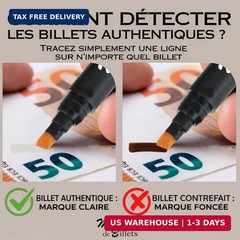 Counterfeit Money Detector Pen (18 Counterfeit Pens) – Detect Fake Bills