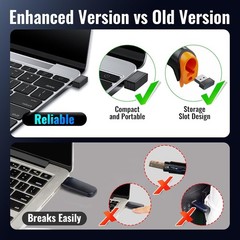 Barcode Scanner Wireless 1D Laser Cordless Reader Battery Level Indicator