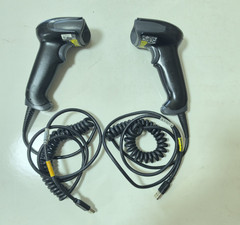 Lot of 2 Honeywell 1250G-2 Wired Handheld Barcode Scanner Readers w/USB Cable