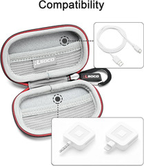 Carrying Case for Square Reader for Magstripe (Usb-C/With Lightning