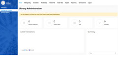 Library Management System Bibliography database Membership management