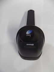 Metrologic MS1633 Focus 2D Bluetooth Barcode Scanner Cradle Receiver 2 Batteries