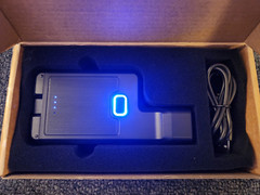 Alacrity MJ-R78DB Phone Back Clip Wireless Bluetooth 1D/2D Barcode Scanner
