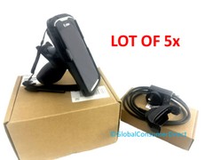Lot of 5 Zebra TC51 1D/2D Android 8.1 TC510K Computer +Charger Case & Handle