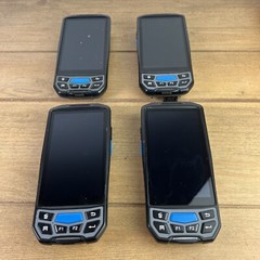 (4 LOT) VERISCAN BT9000HT IDW9000 IDWARE 9000 MOBILE ID SCANNER NOT TESTED READ!