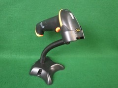 Tera D5100 USB barcode scanner with adjustable cradle/mount, 32 bit, X001SEEGXF