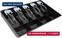 Money Tray Cash Register Drawer Insert Tray Portable Currency Till Replacement M