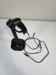 Wired Laser Barcode Scanner with Base, Cord and Wire Accessories