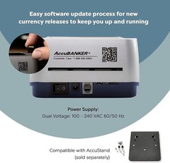 AccuBANKER D470 Quadscan 4-Way Orientation Counterfeit Bill Detector