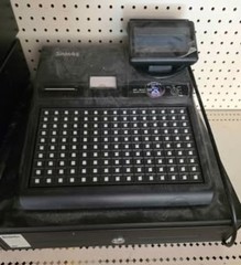 Used SAM4S ER-940 (FLAT Keyboard) Electronic Cash Register..Works Perfect. RESET