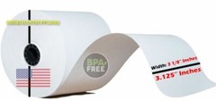 50 Rolls POS Receipt thermal Paper printer star TSP100 Epson 3 1/8&Prime; 80mm x 230&prime;