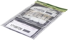 Controltek Safelok Deposit Bags 10 X 15 Clear Vertical 100 Bags Cnk585092Pklabel