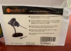 Neoteck USB Barcode POS Scanner Handhold Laser Reader Lot of 4 – 1 stand