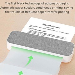 NEW 100 Sheets A4 Thermal Printer Paper Folded Waterproof Oil Scratch Resistant