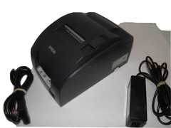 EPSON TM-U220B M188B Kitchen/Bar POS Receipt Printer Ethernet w AC Adapter